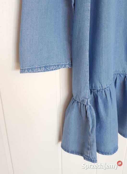 Nowa sukienka Mango L 40 mini jeans dżins denim Szczecin