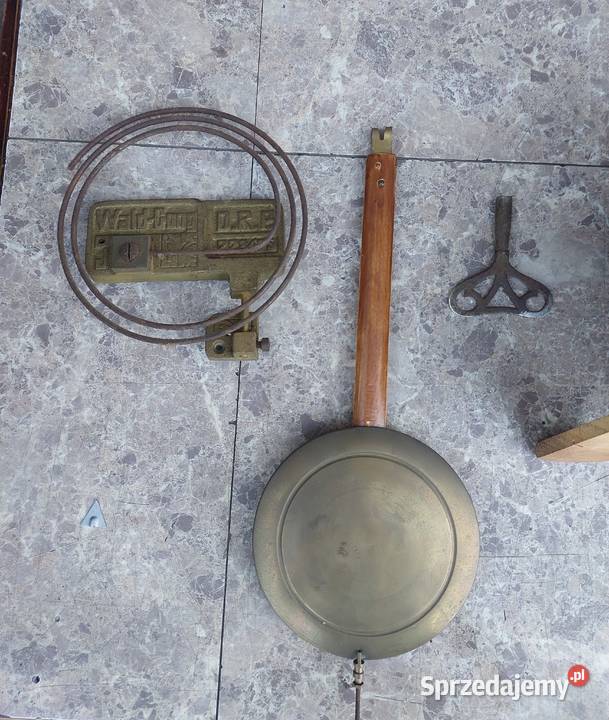 169 Zestaw mechanizm starego zegara ściennego Tczew sprzedam