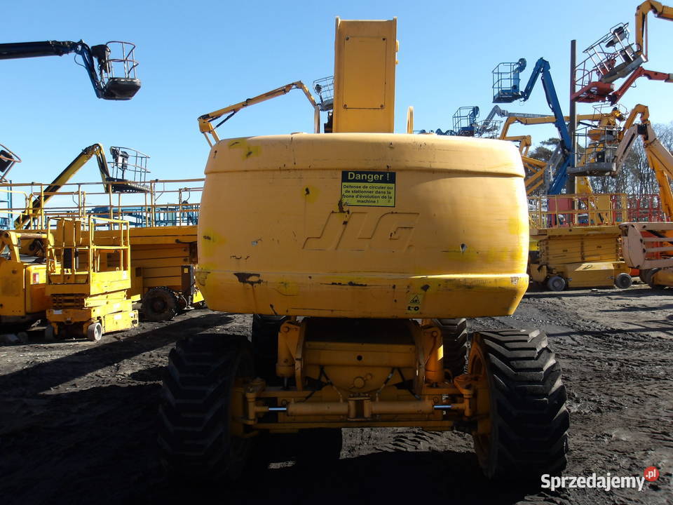 Podnośnik koszowy 28 m 4x4 teleskopowy JLG 860SJ Rok produkcji 2007 wielkopolskie Pleszew