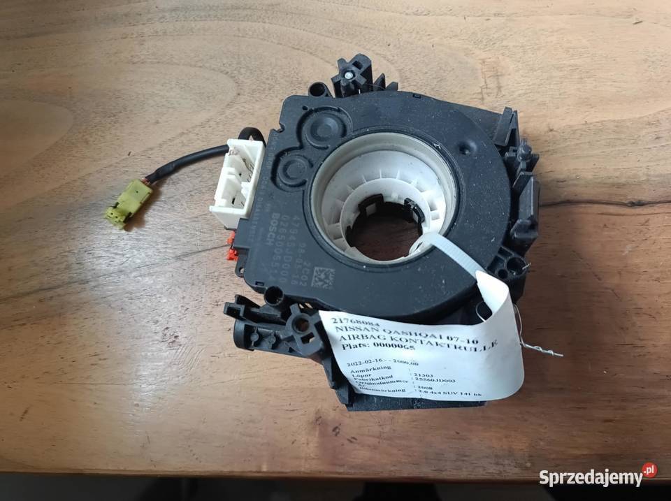 Nissan Quashqai J10 2007 taśma zwijak kierowcy Warszawa