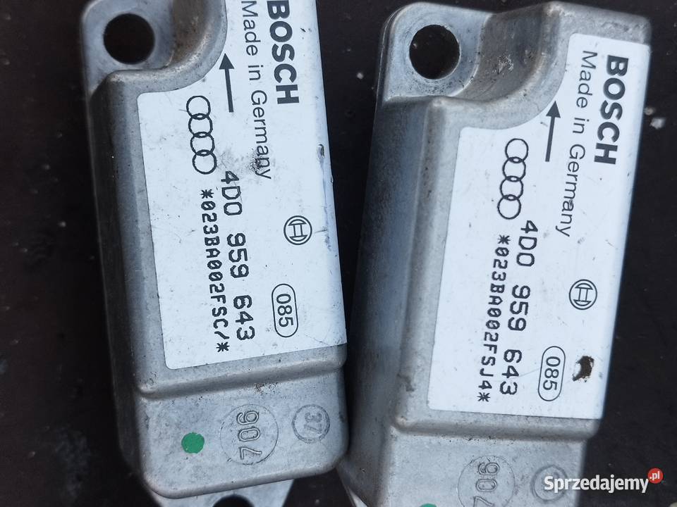 4d0959643 CZUJNIK UDERZENIOWY AUDI A8 D2 Przejęsław