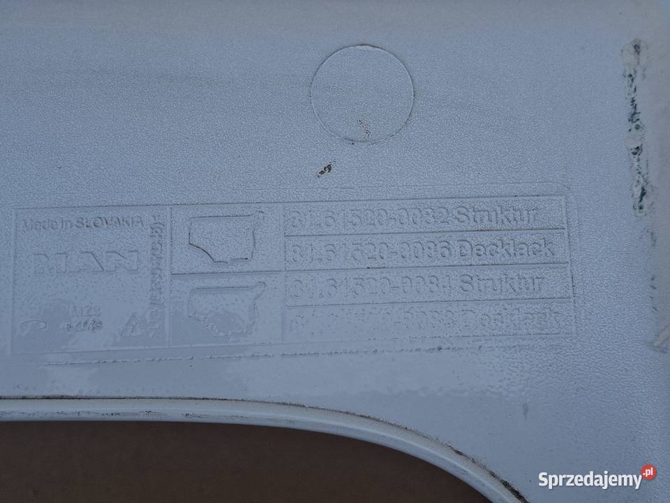 MAN TGX TG3 STOPNICA PRAWA ORYGINAŁ STOPIEŃ ciężarowe lubuskie