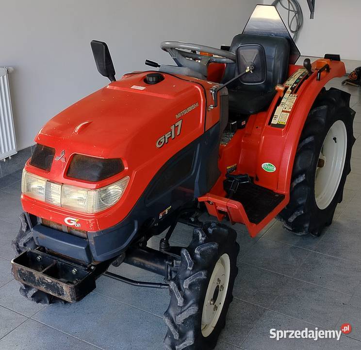Traktorek Mitsubishi GF17 glebogryzarka Napęd 4x4 Mitsubishi śląskie Radzionków