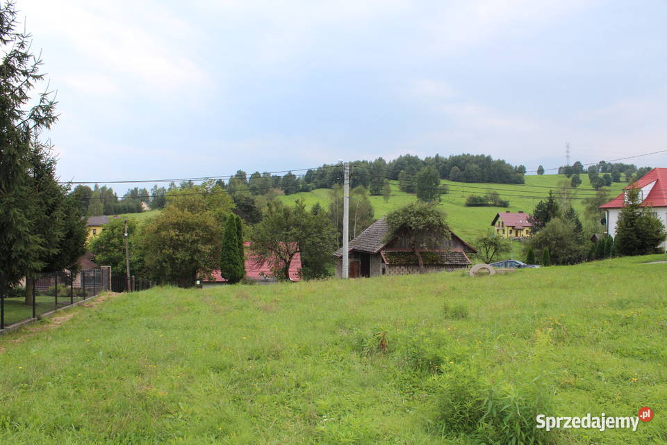 Działka w Radziszowie Konkurs ofert 1042m2 Radziszów