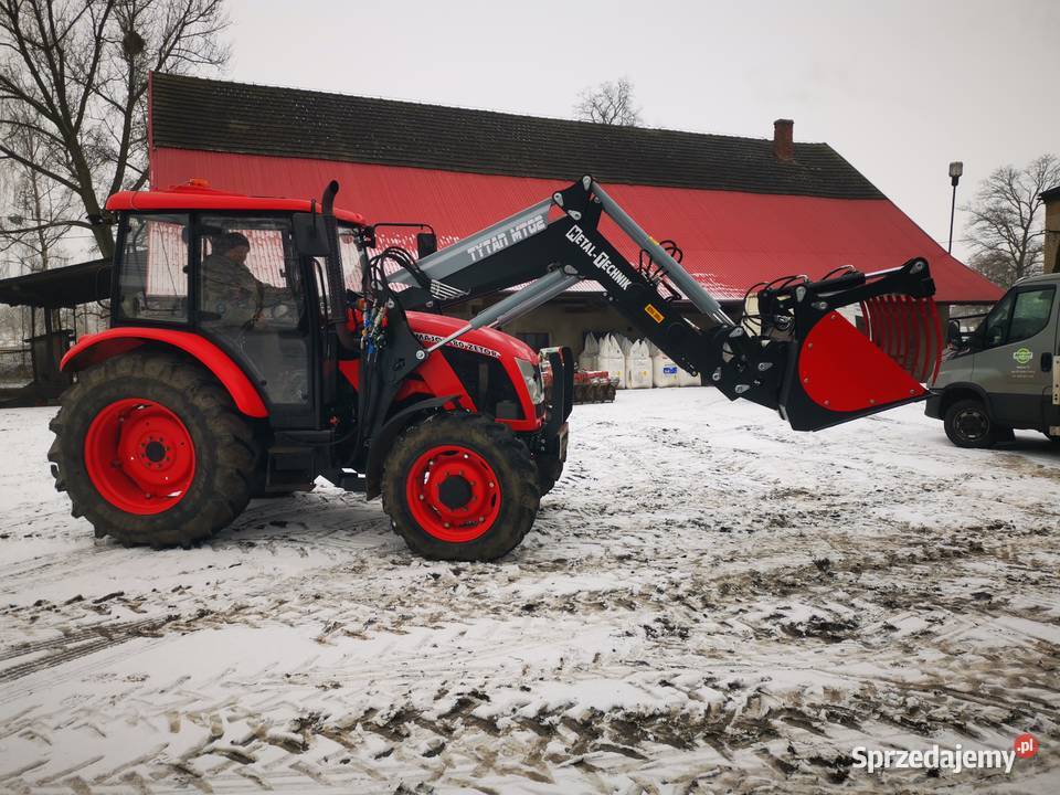 4 ŁADOWACZE CZOŁOWE Z MONTAŻEM METALTECHNIK Busko-Zdrój