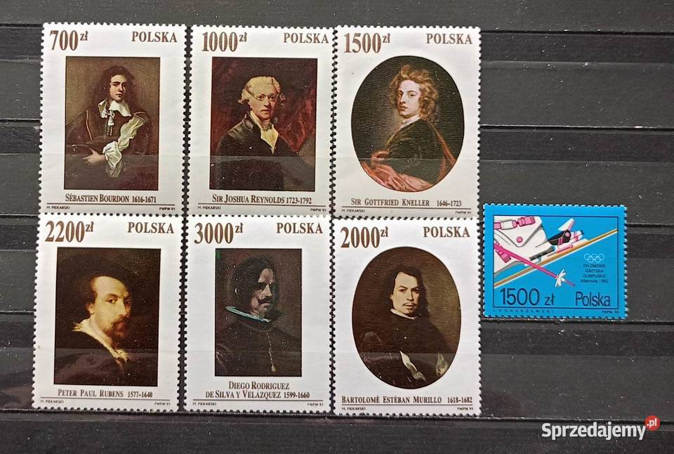 L Znaczki polskie 1992 kwartał I Leźnica Wielka-Osiedle