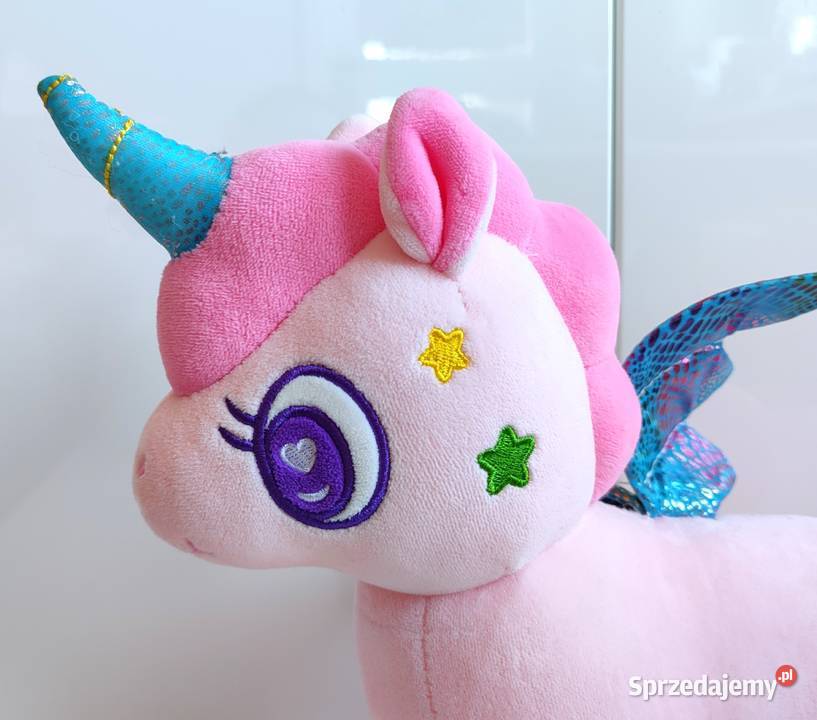 Nowa maskotka Tęczowy Jednorożec Rainbow Unicorn Katowice