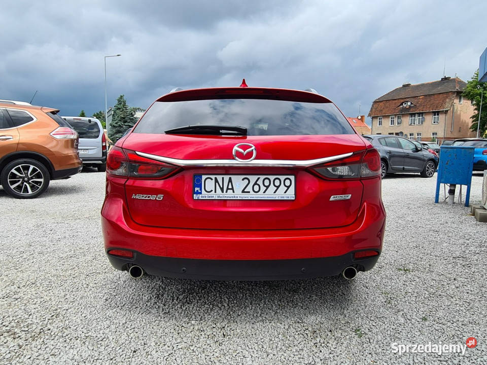 Mazda 6 BOSE Navi SkóraGrzaneEl Fotele Led czujnik parkowania Motoryzacja Wągrowiec