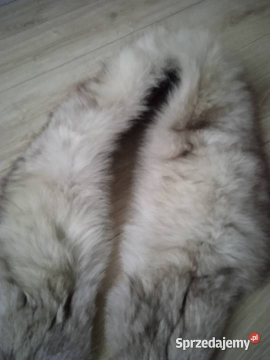 Kołnierz i czapka z naturalnego futra lisa Dla kobiet