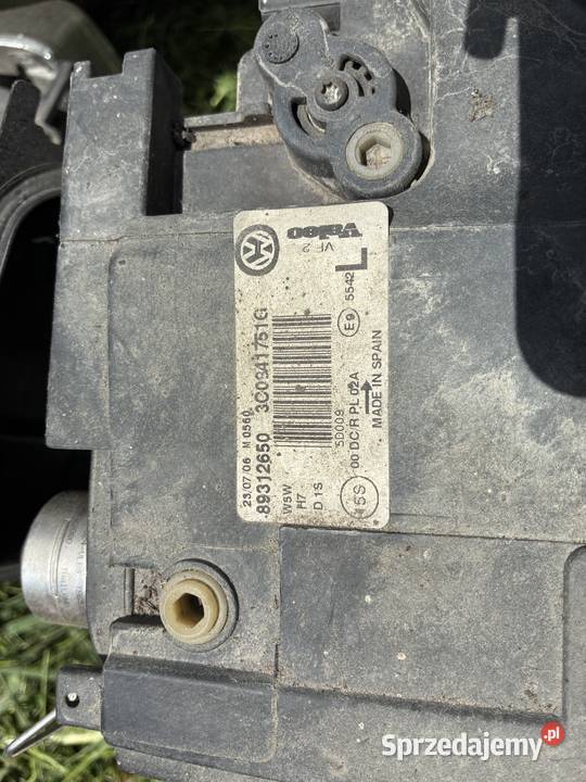 Lampa Lewa Przód Volkswagen Passat B6 Bi Xenon lubelskie Wisznice