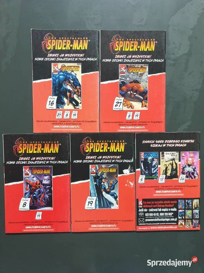 The Spectacular SpiderMan kompletna miniseria 5 Gdynia