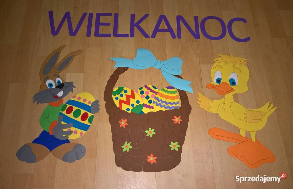 Dekoracje na Wielkanoc z brystolu