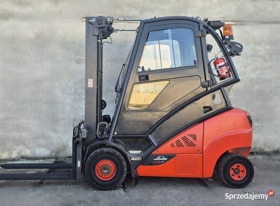 Linde H35D DIESEL wolny skok FULL 2700 mtg