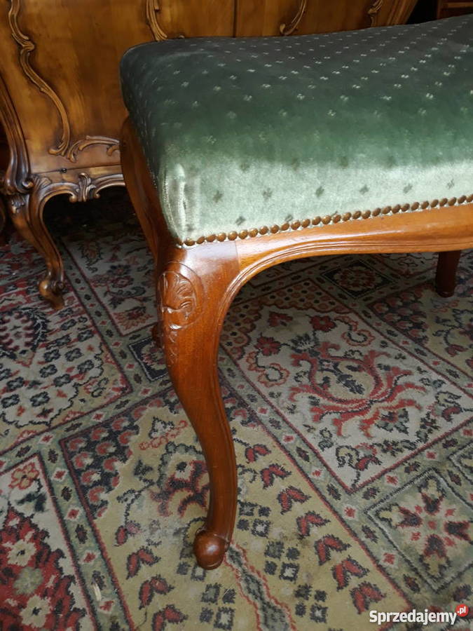 Pufa ludwikowska podnozek Fotele i pufy Tarnogród sprzedam