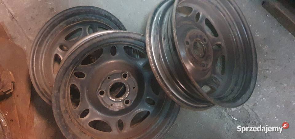 3x Felgi stalowe 15 3 śruby Smart WYSYŁKA Pobiedziska