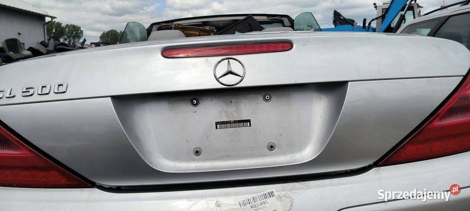 KLAPA MERCEDES BENZ SL 500 R230 744 KOMPLETNA Lipno