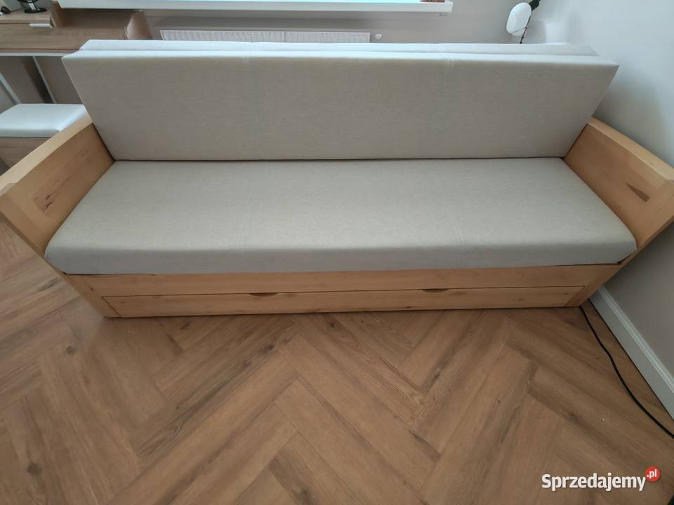 Łóżko z materacem Dobbek meble 160cm Oborniki