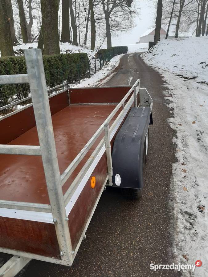 Przyczepka samochodowa dwu osiowa DMC 2T Olesno