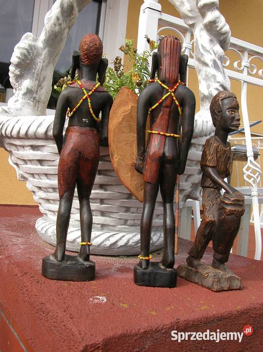 rzeźby afrykańskie parka Gorzów Wielkopolski