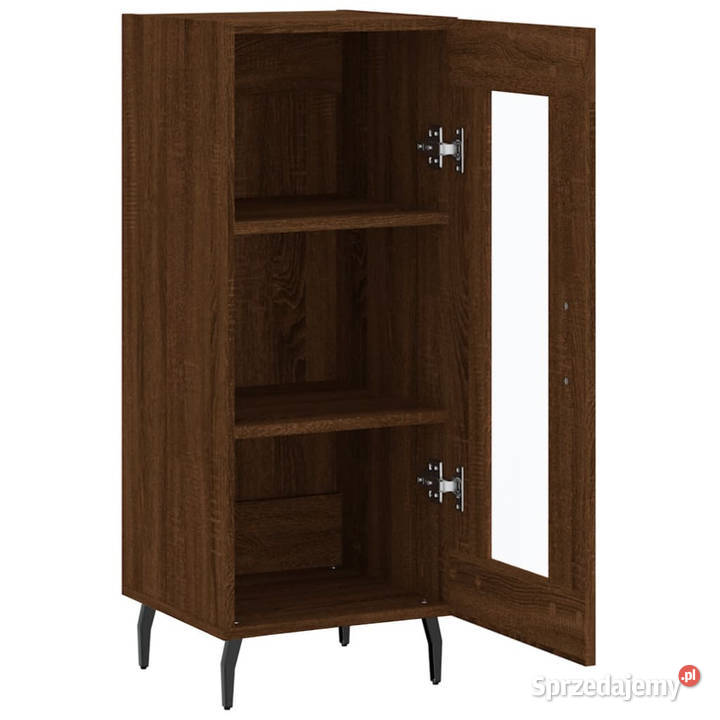 Szafka brązowy dąb 345x34x90 materiał Warszawa sprzedam
