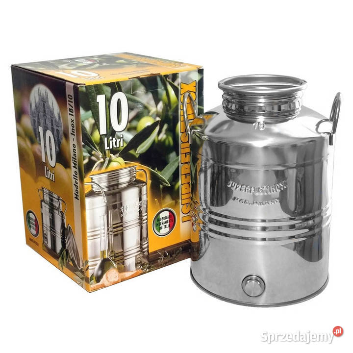 Beczułka stal nierdzewna inox antałek bańka 10L Siemianowice Śląskie