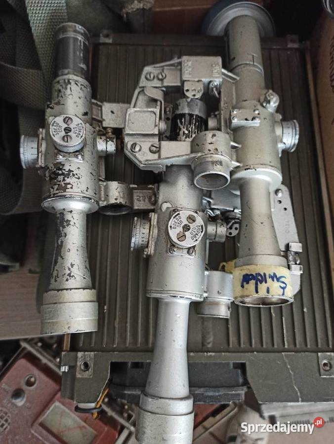 Luneta celownicza PSO1 srebrna kolekcjonerska Militaria Skierniewice