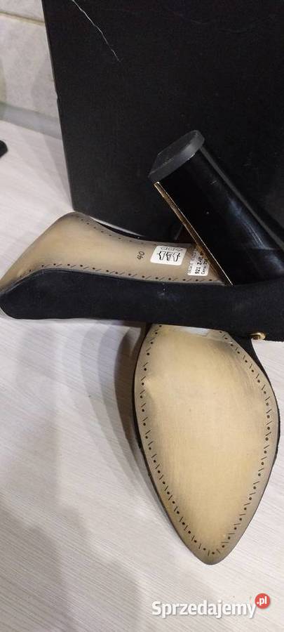 Buty czarne czółenka VENEZIA Lublin