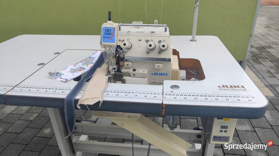 Maszyna krawiecka owerlok Juki servo Produkcja Biznes i Przemysł Podrzecze