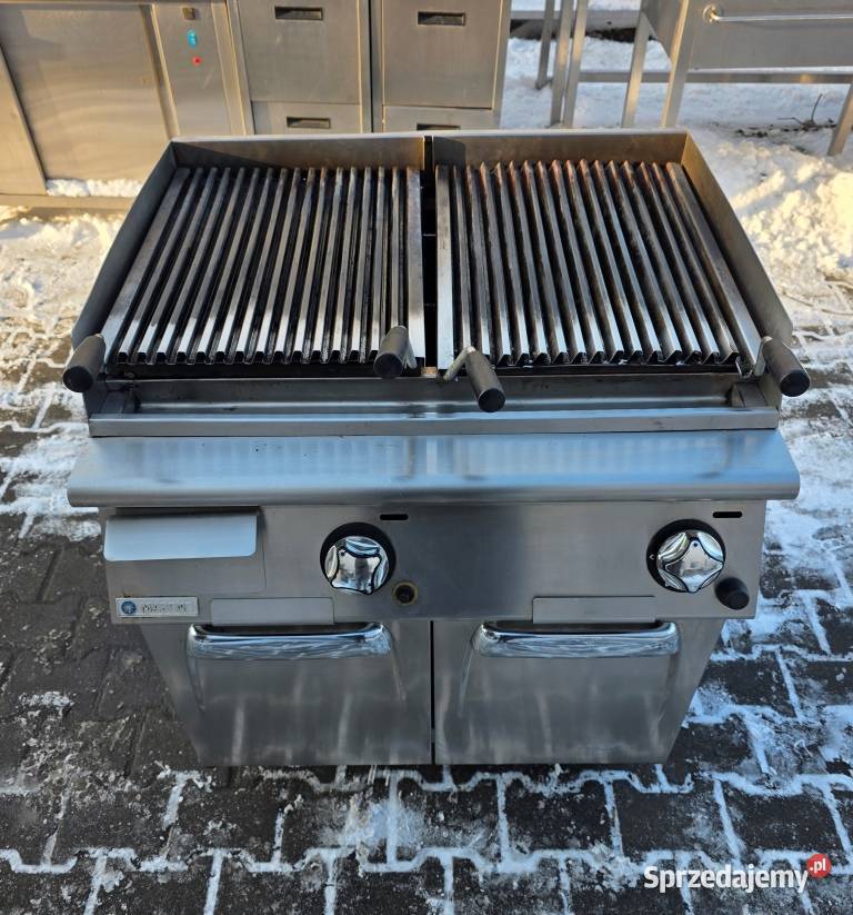 Grill Lava Gazowy Podwójny MARENO Moc 20 kW Nowe Skalmierzyce