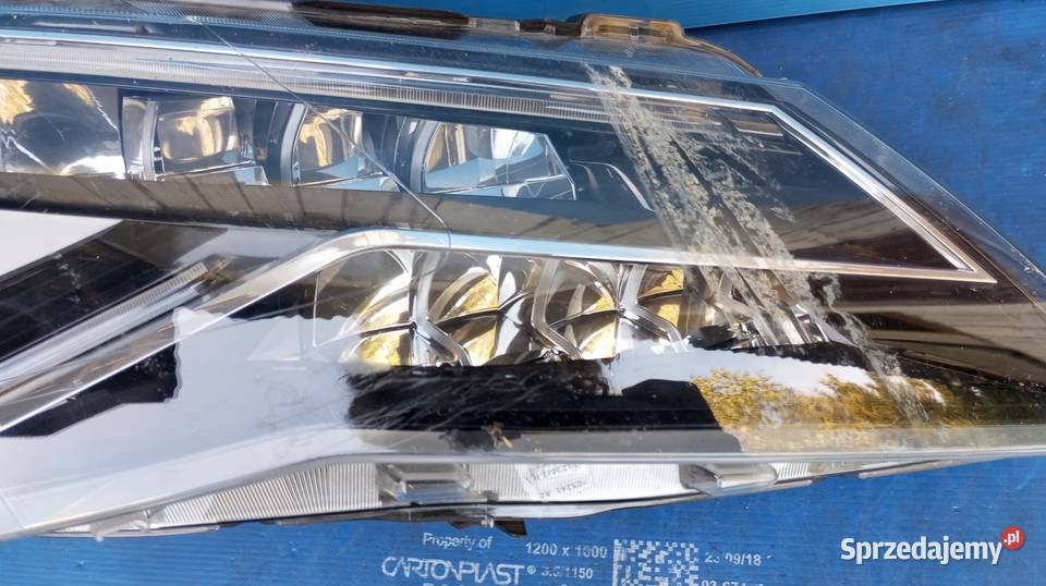 LAMPA REFLEKTOR PRAWY PRZÓD EU SEAT LEON III wielkopolskie Nowy Tomyśl
