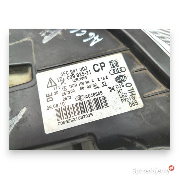 LAMPA LEWA Audi A6 C6 0811 lewy LIFT przód XENON lubelskie