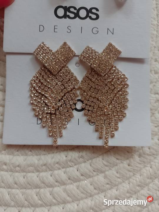 ASOS Wytworne Bogato zdobione kolczyki Kraków