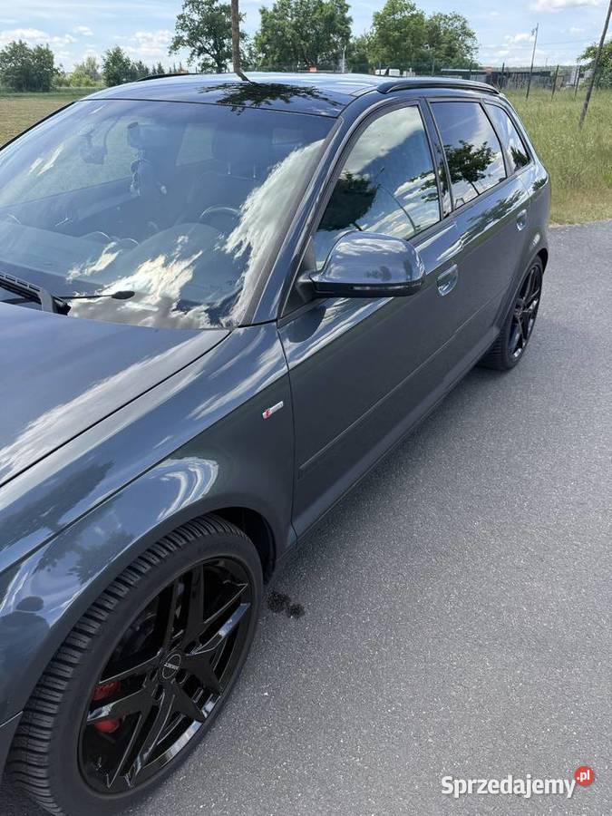 Audi A3 8P Sportback SLine Quattro najbogatsza A3 Grodzisk Wielkopolski sprzedam