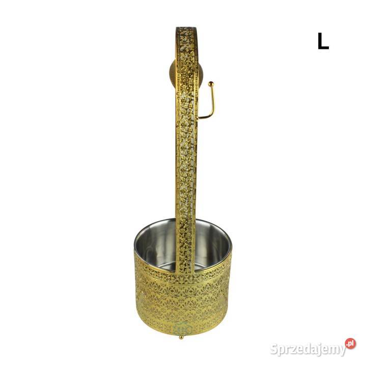 Duże Nosidełko do Węgielków M04 Złoty Rozmiar L Łódź