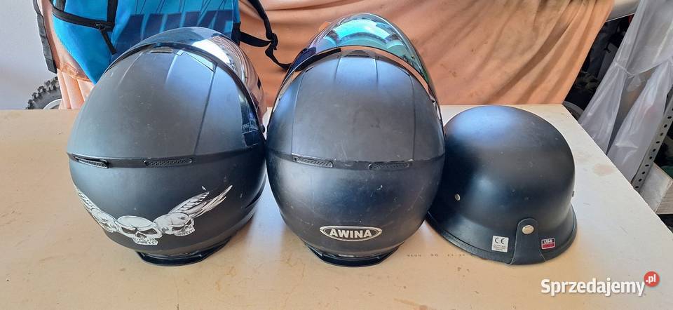 Kask motocyklowy x 2 Chełm Kielce