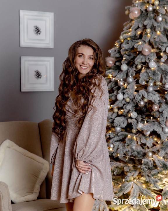 Elegancka sukienka damska S raz założona idealna Szczecin