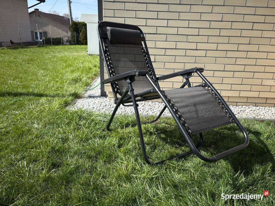 leżak ogrodowyplażowy z możliwością rozkładania Leżaki i leżanki wielkopolskie Poznań