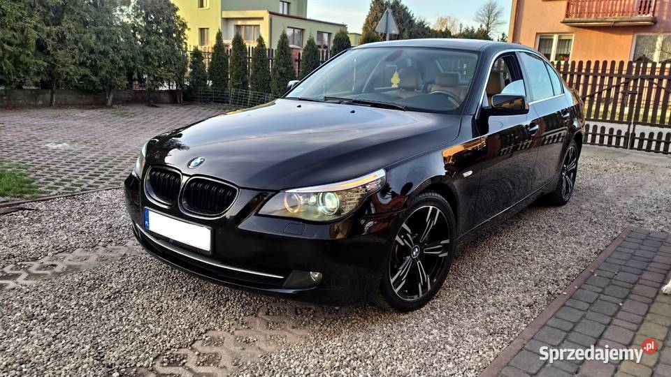 BMW e60 535D Sedan Lift Czarny Zadbany 310000km