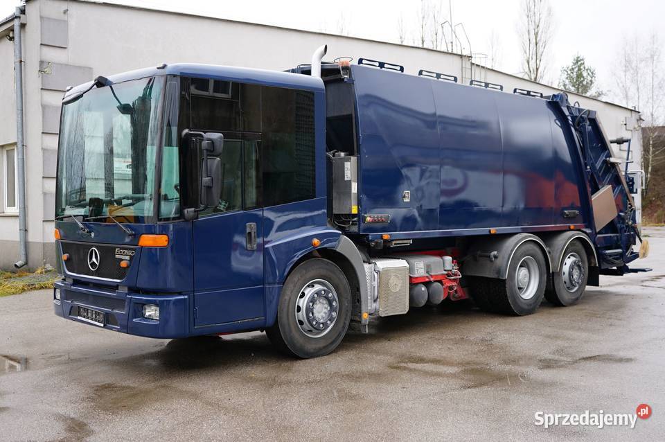 Mercedes Econic 2629 śmieciarka NTM 21m3 EURO 5 Nowiny