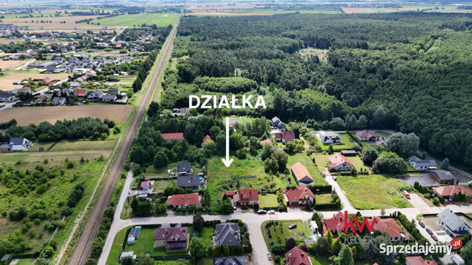 Działka na sprzedaż 800m2 Robakowo Aroniowa