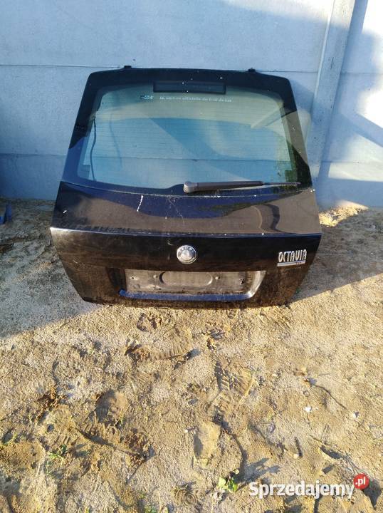 Klapa Octavia II kompletna w kolor osobowe Poniec sprzedam