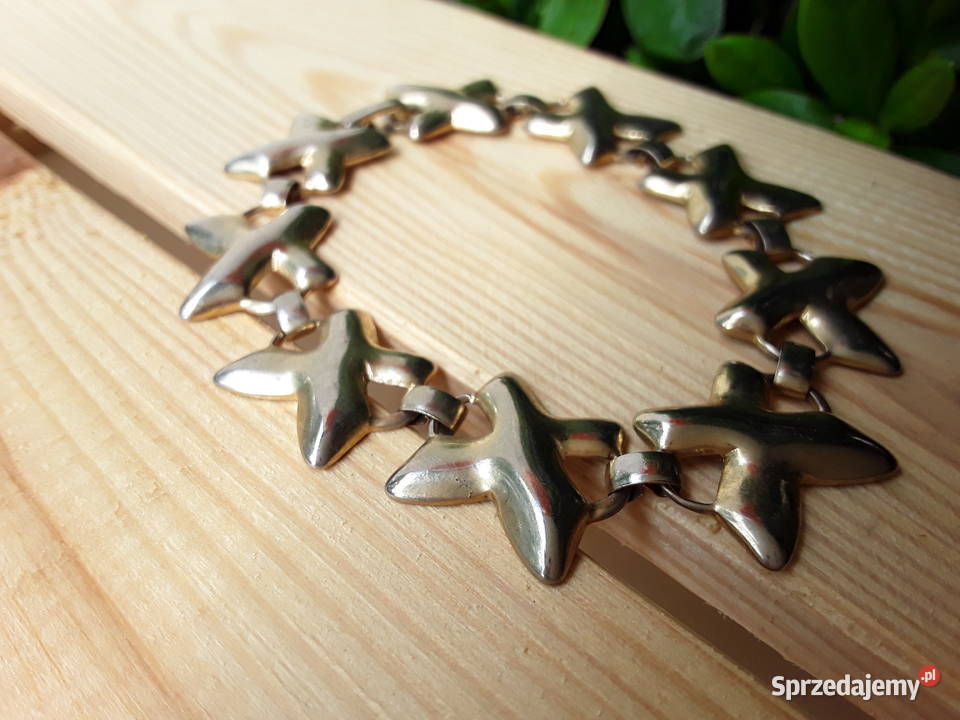 Bransoletka w kolorze złota Vichy pozłacane Warszawa