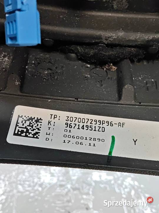 Citroen DS4 KIEROWNICA SKÓRA MULTI FUNKCJA Opole Lubelskie