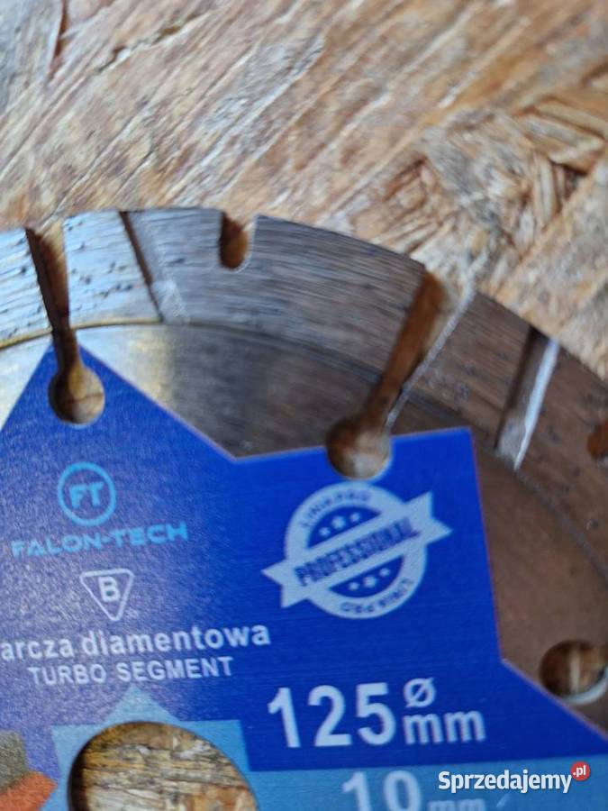 TARCZA 125 DIAMENTOWA SEGMENTOWA DO CIĘCIA wielkopolskie Głogowa