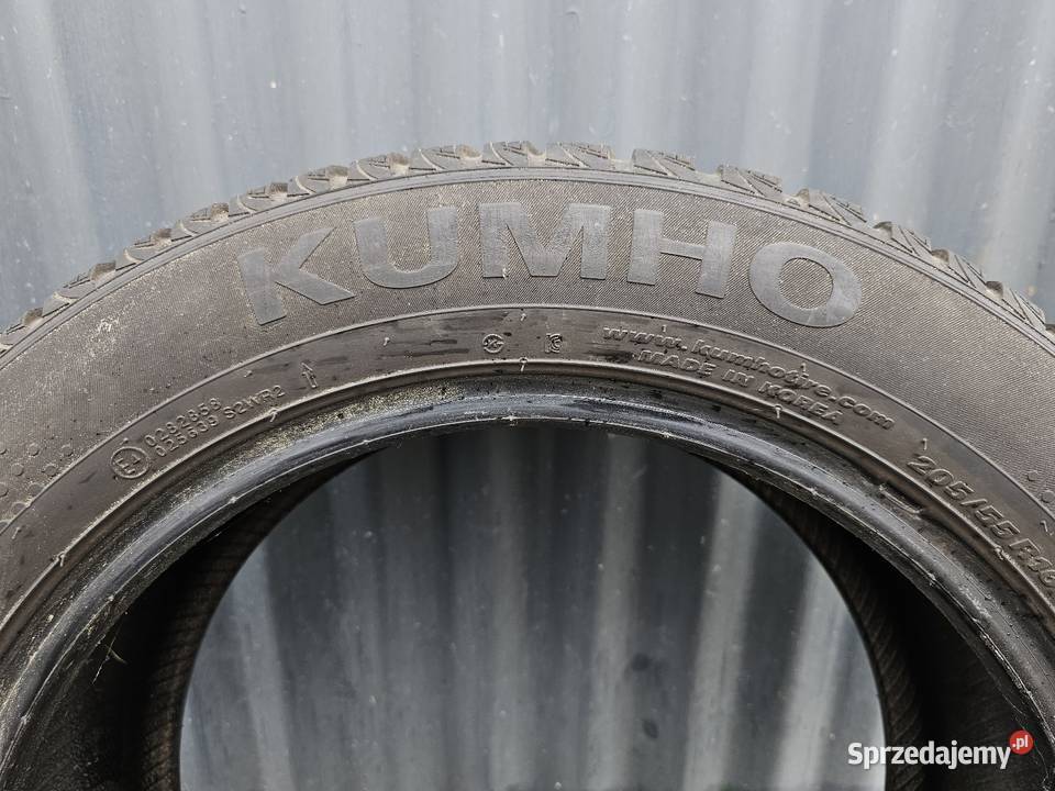 2x Opony Zimowe Kumho WinterCraft WP51 205 55 Chodzież