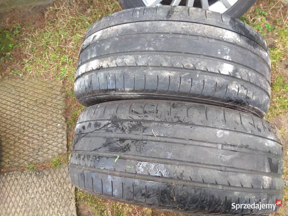 Koła aluminiowe Audi 17 letnie opony 8Jx17H2 Radom sprzedam