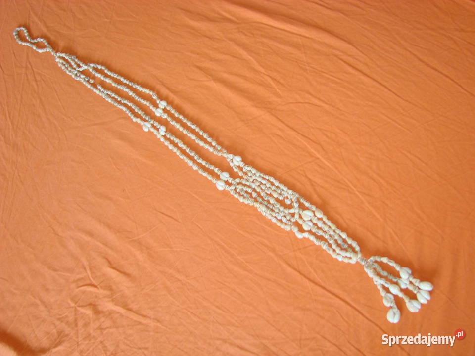 naszyjnik z muszelek Pruszcz Gdański