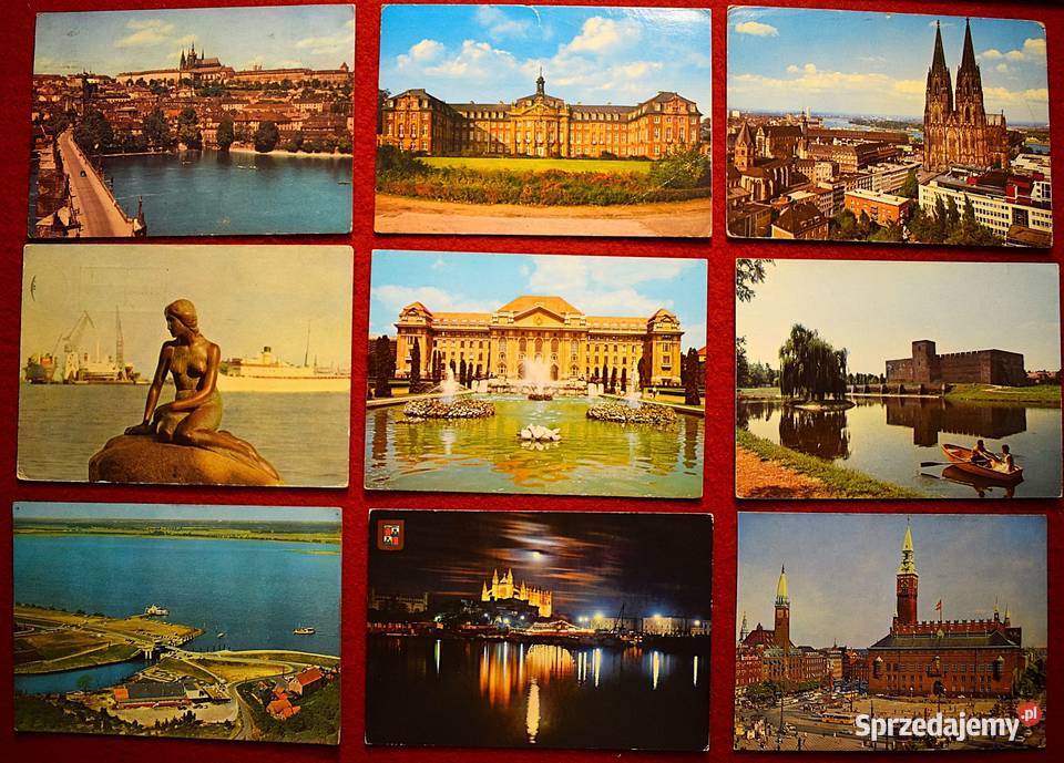Widokówki pocztówki Europa z lat 60 80 tych 71 Chełmno sprzedam