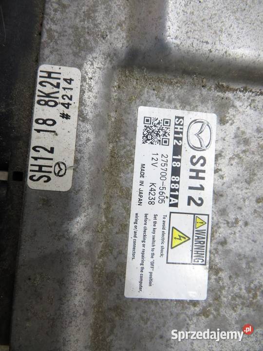 KOMPUTER SILNIKA MAZDA 3 BM 22 D SH1218881A