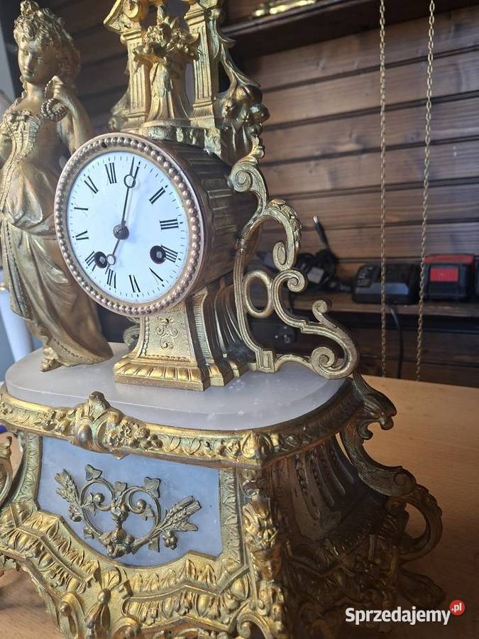 Kominkowy zegar francuski Zegary Dom i Ogród Rzeszów